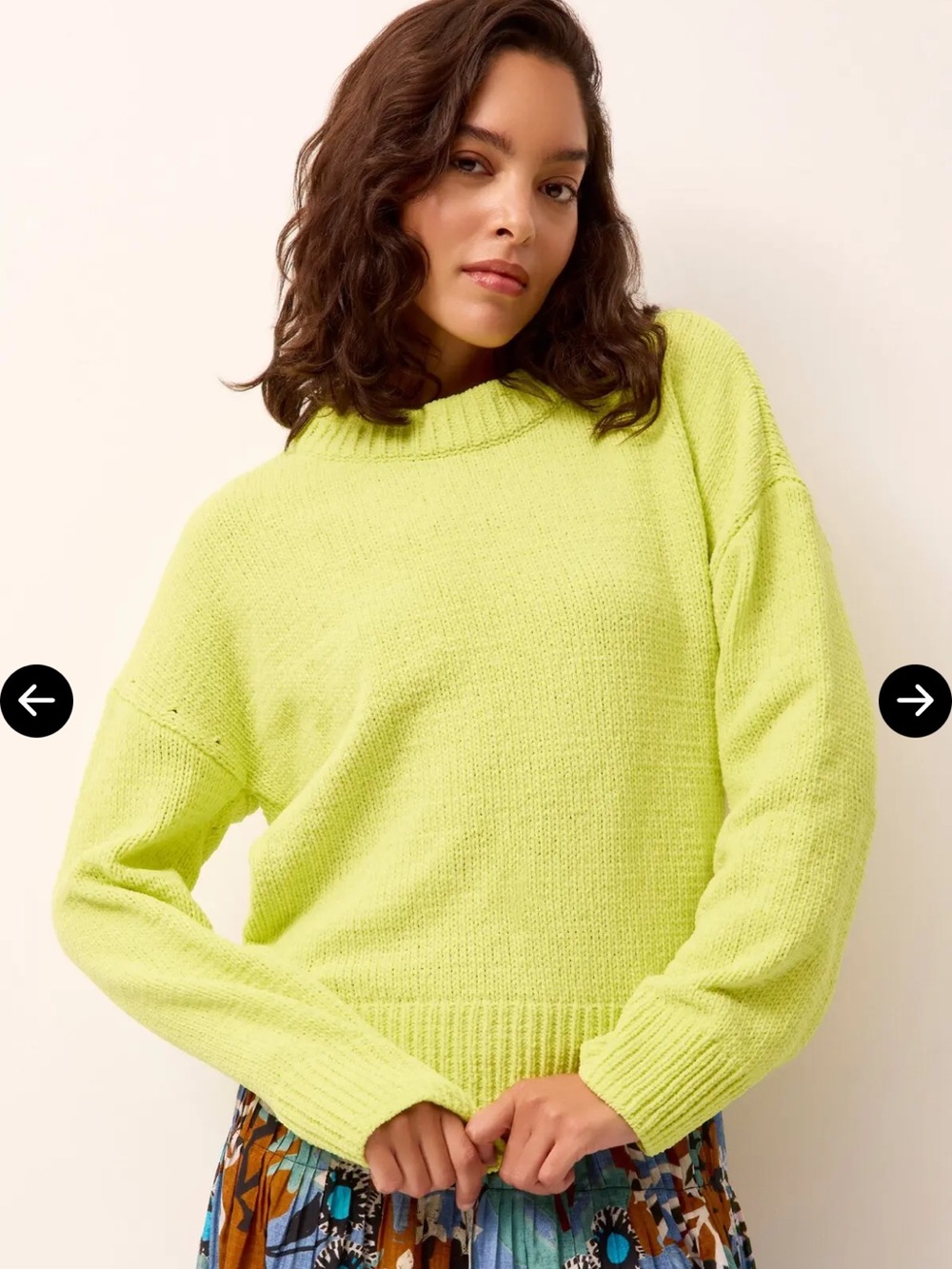 Marie Oliver Lonnie Boxy Sweater